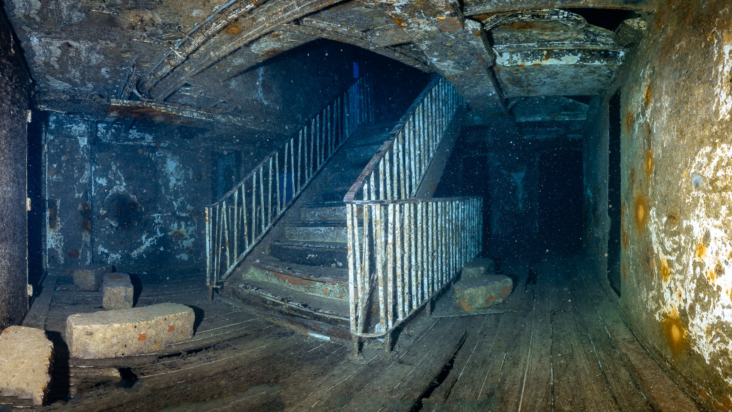 MV Karwela staircase wreck