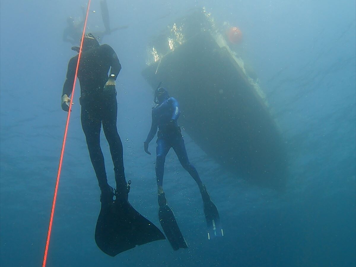 Freediving boat Malta